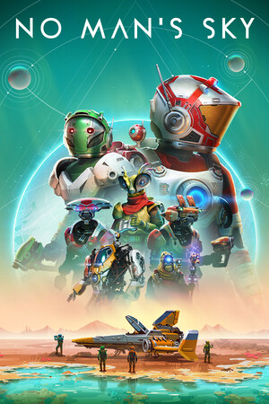 Portada oficial de No Man's Sky